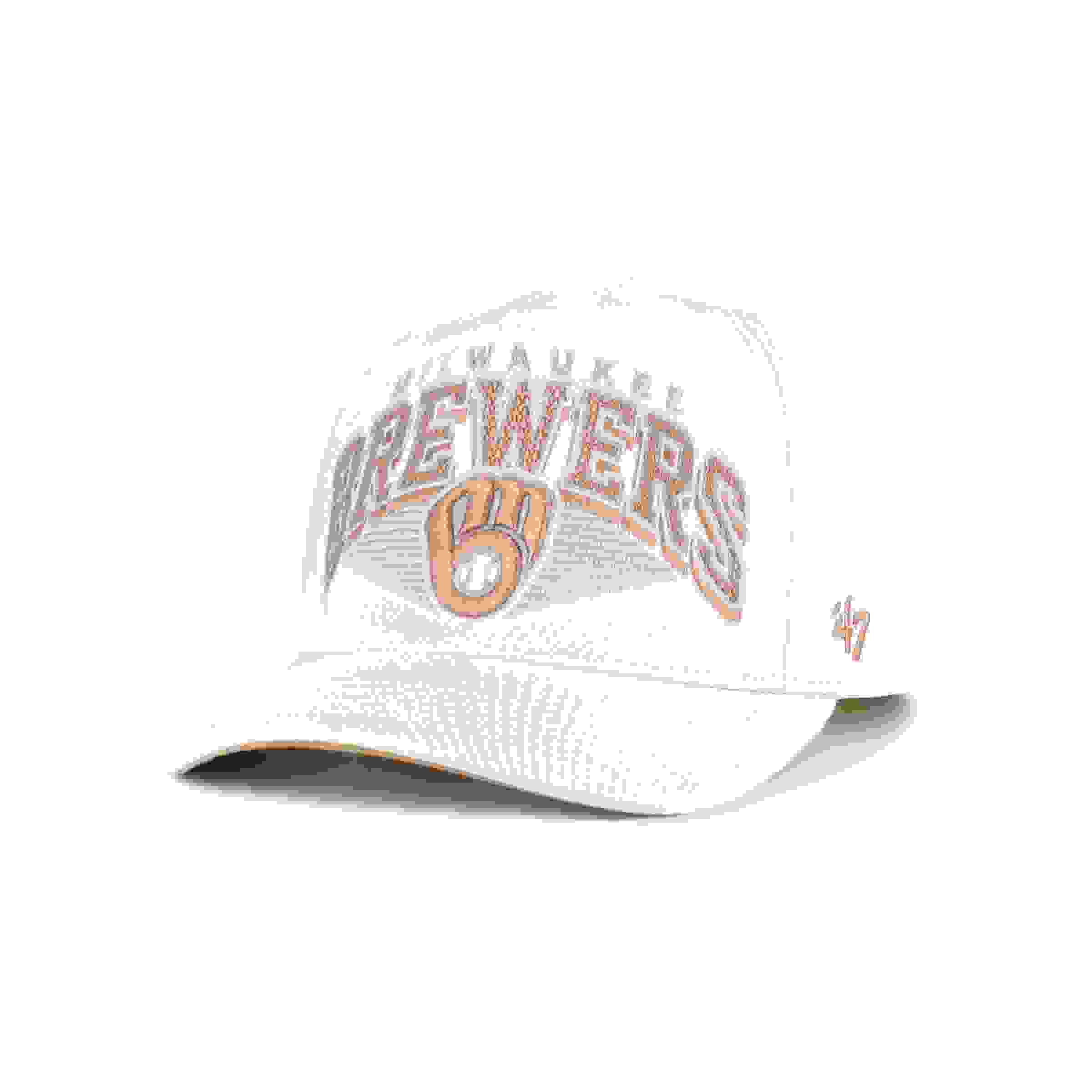 47 Milwaukee Brewers Pomona Hitch Cream Snapback Hat